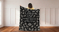 Faith and Cats Colorable Blanket